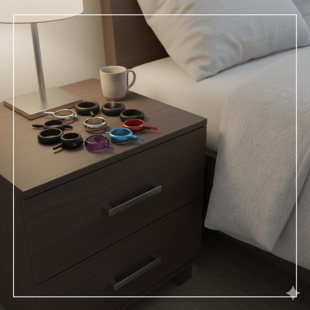 Erekcja twardsza, dłuższa i bardziej stabilna bez chemii !! O-ring na Penisa