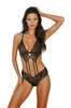 Set top and panties 11044 black S
