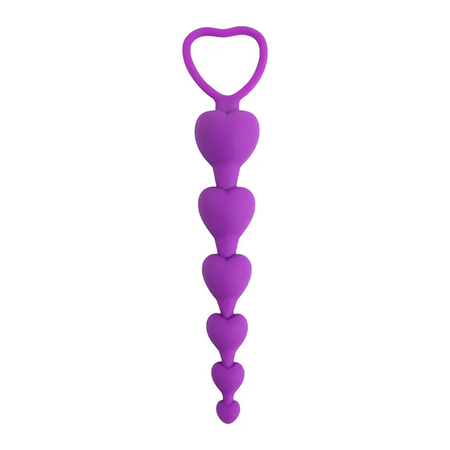 ANAL BEADS purple heart