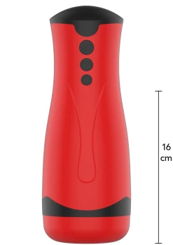 Super Suction Masturbator Red