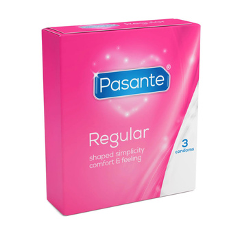 Pasante Regular Condoms 3 pcs