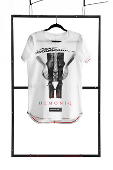 T-shirt men white S fashion
