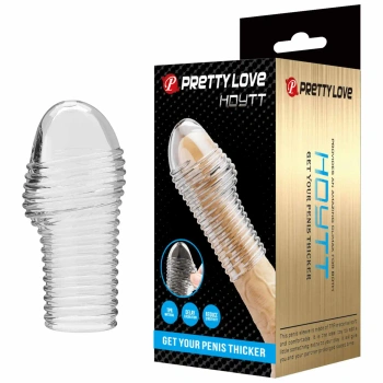 Pretty Love Penis Sleeve – Hoytt (Clear)