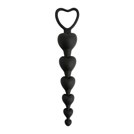 ANAL BEADS black heart