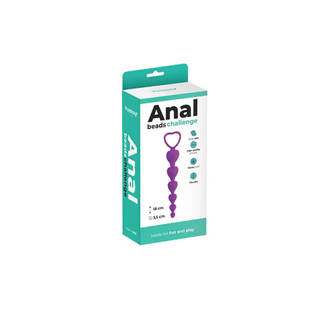 ANAL BEADS purple heart